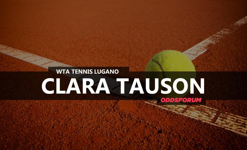 Evgeniya Rodina - Clara Tauson: Tauson favorit i sin første WTA kamp