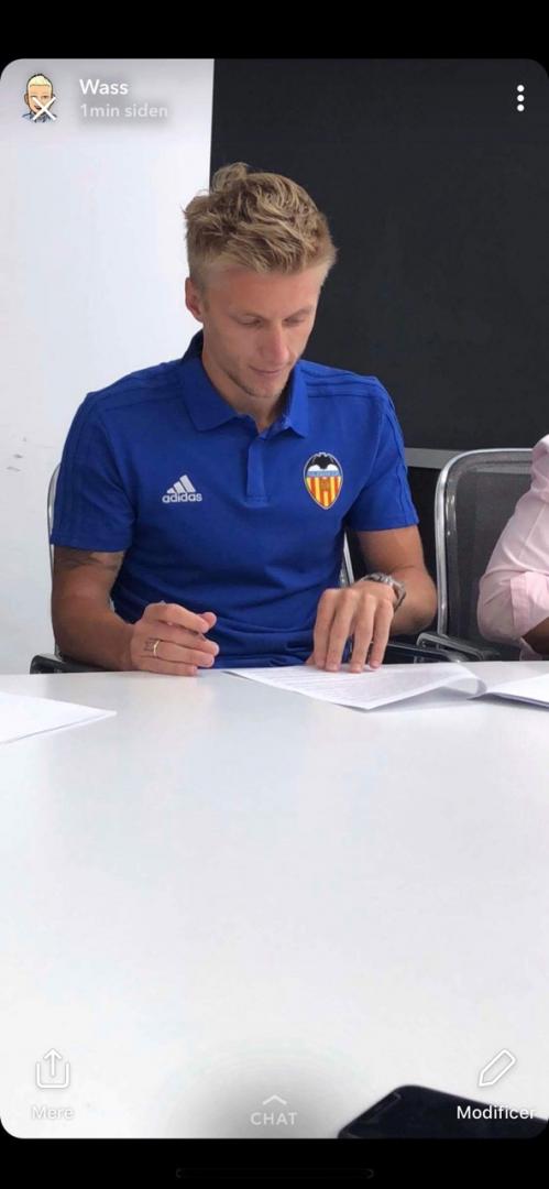 Officielt: Daniel Wass skifter til Valencia