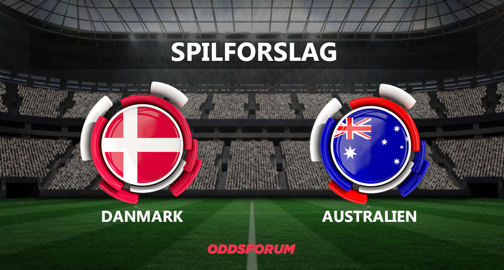 Danmark - Australien tips &amp; spilforslag: Målfattig kamp