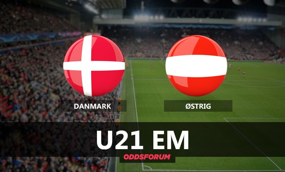 Danmark U21 - Østrig U21 EM 2019: Odds & Spilforslag