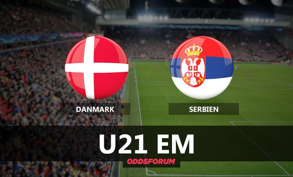 Danmark U21 - Serbien U21 EM 2019: Odds & Spilforslag