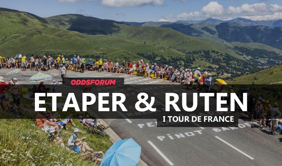 Etaper og ruten i Tour de France 2019