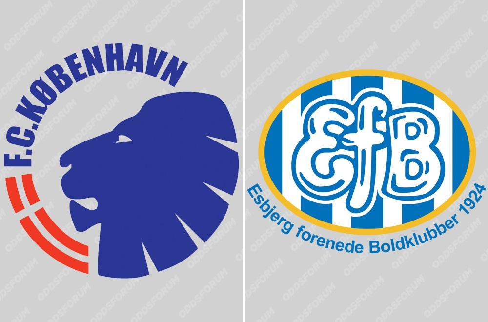 Superliga: FCK - Esbjerg fB odds & spilforslag
