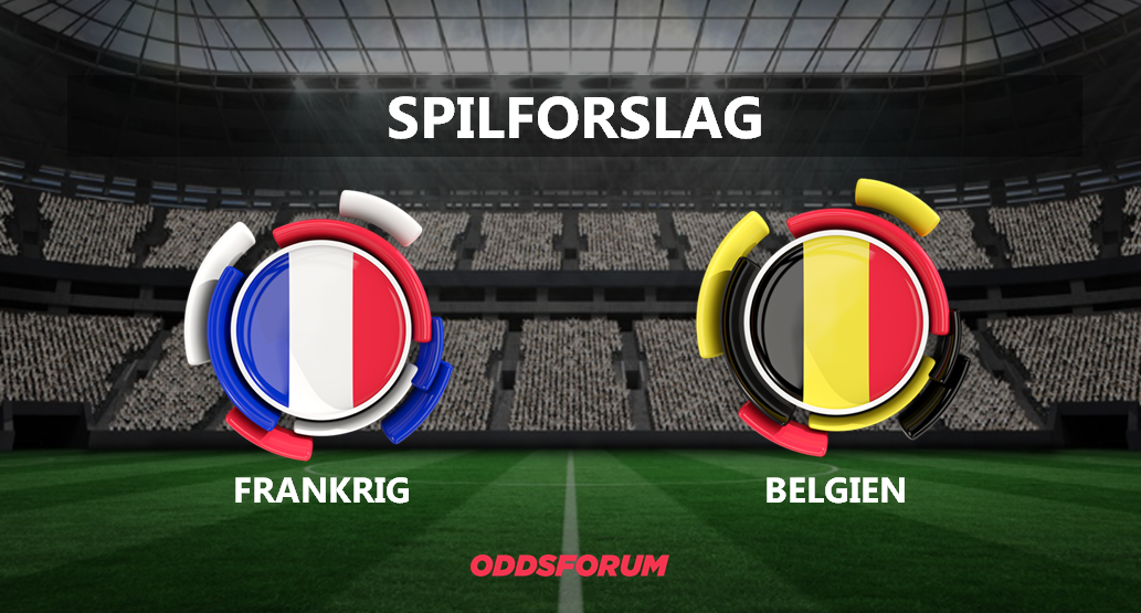 Frankrig - Belgien: Spilforslag og odds på VM 2018 semifinalen