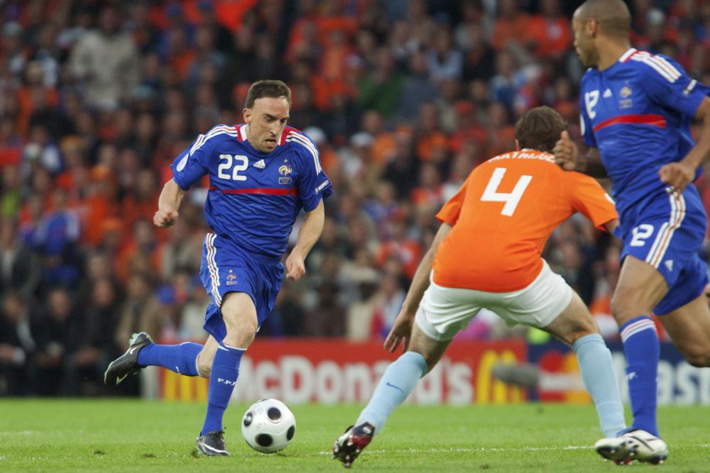 Frankrig vader hen over flade Holland