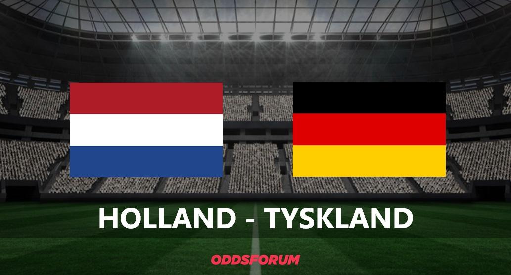 Holland mod Tyskland i EM kvalifikationen