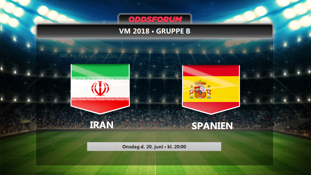 Iran - Spanien odds: Optakt med oddsforslag, startopstillinger og livestream