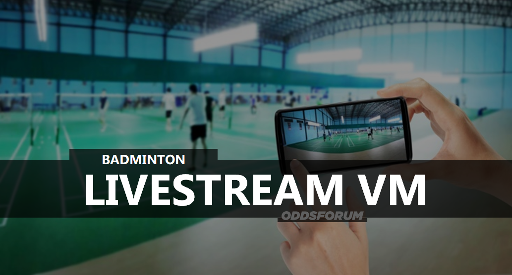 Livestream VM Badminton med Viktor Axelsen