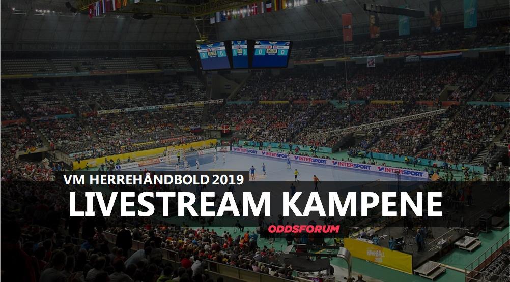 Livestream: Se Danmarks kampe ved VM i Herrehåndbold gratis på nettet