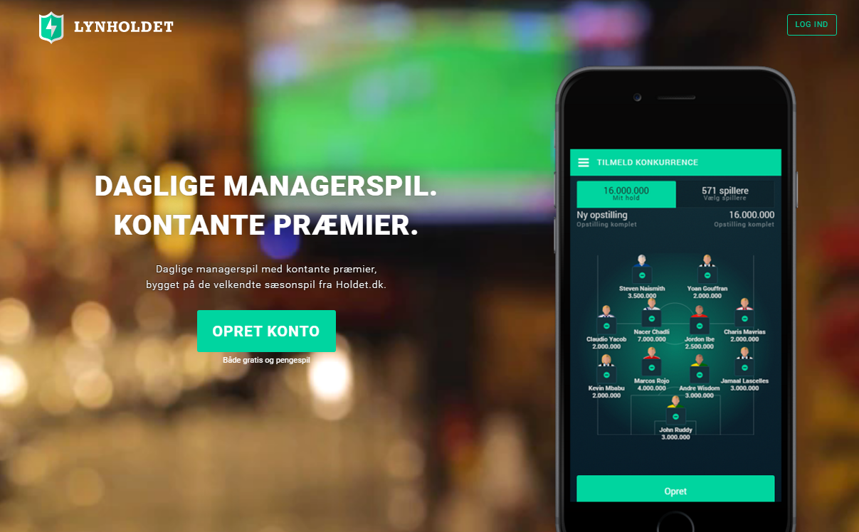 Sæt dit drømmehold og vind kontante præmier på Lynholdet
