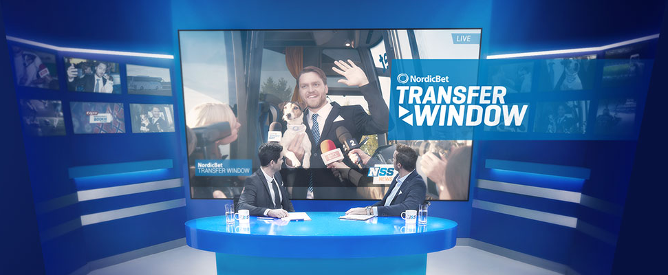 Transfer Window Bonus: Få 250 kr. bonus om måneden hos NordicBet