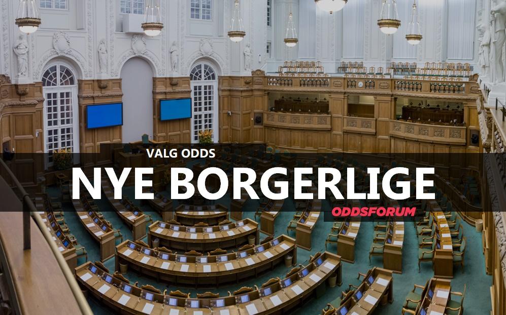 Nye Borgerlige: Odds på Liste D til Folketingsvalget i 2019