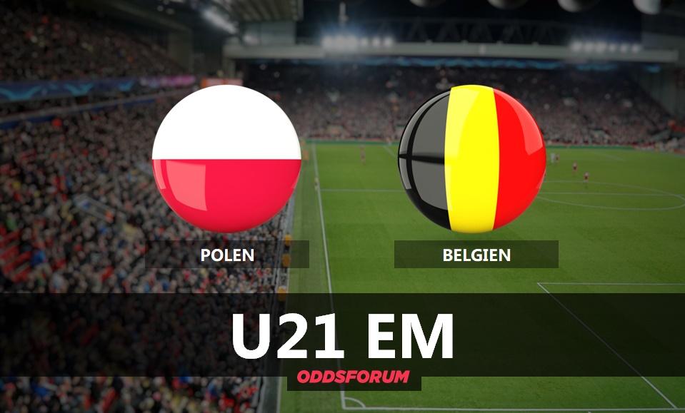 Polen - Belgien åbner U21 EM. Se Odds og Spilforslag