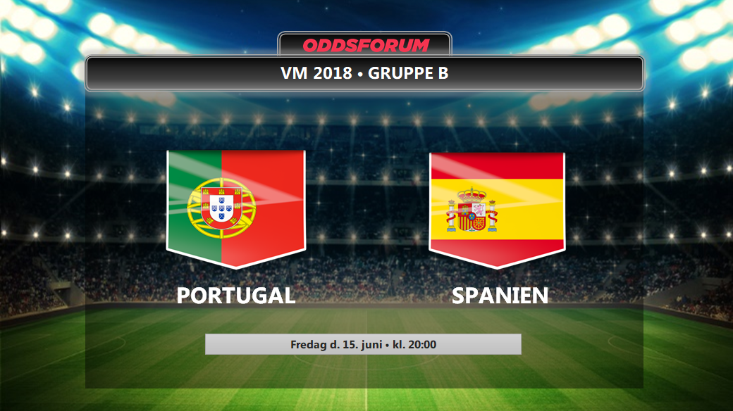 Portugal - Spanien odds: Optakt, startopstillinger og livestream