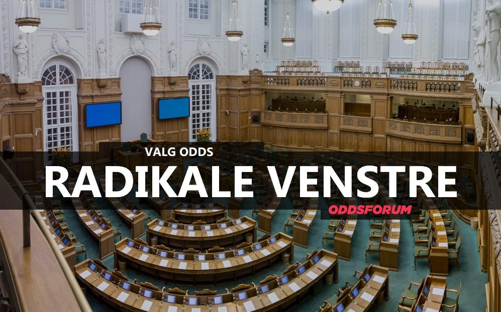 Radikale Venstre: Odds ved Folketingsvalget i 2019