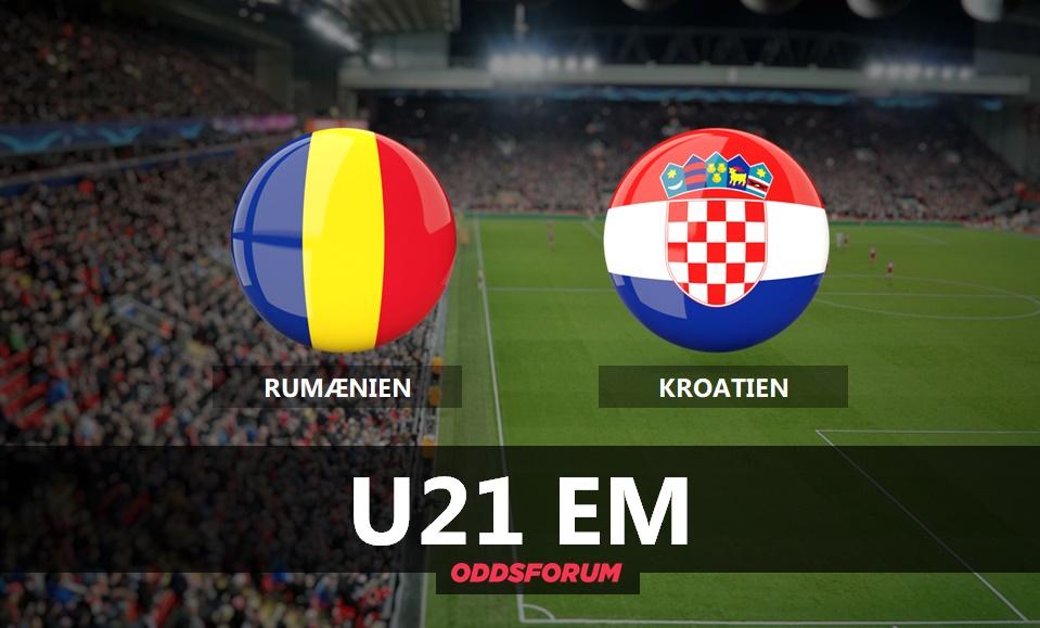 Rumænien U21 - Kroatien U21 EM: Odds og Spilforslag