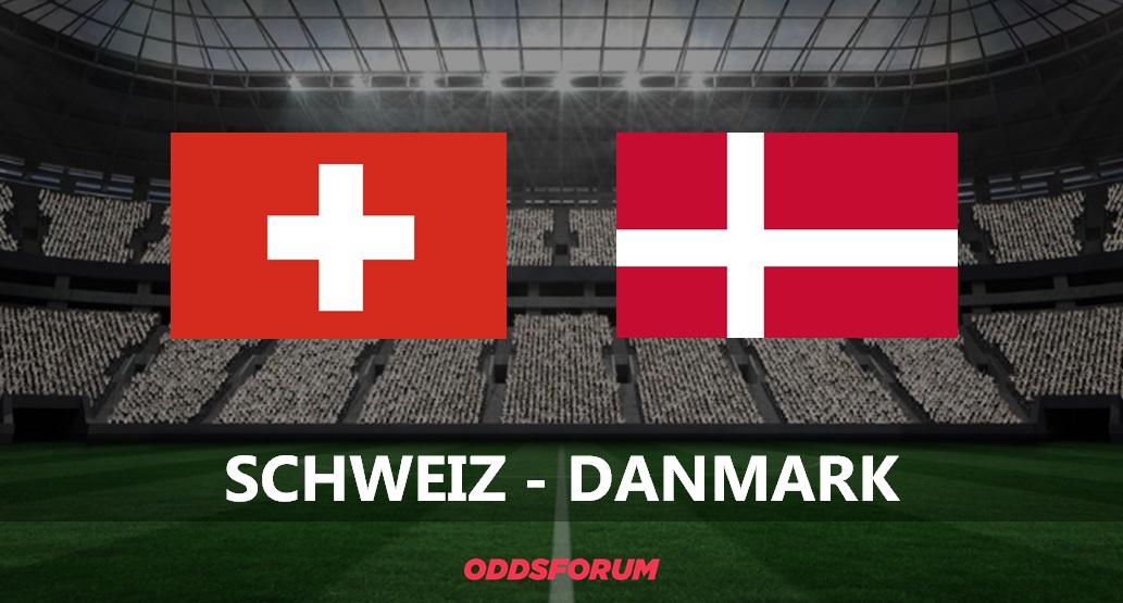 Spilforslag til Schweiz - Danmark