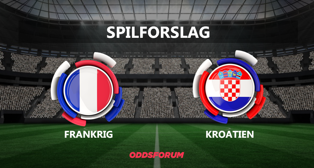 Spilforslag til Frankrig - Kroatien: Ekspert Tips til VM 2018 Finalen