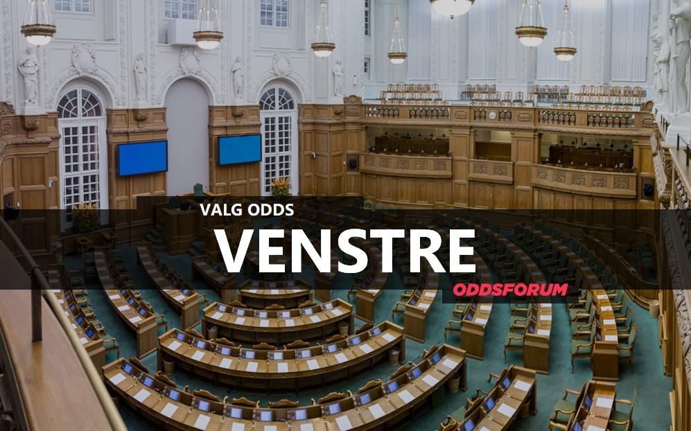Venstre: Odds ved Folketingsvalget i 2019