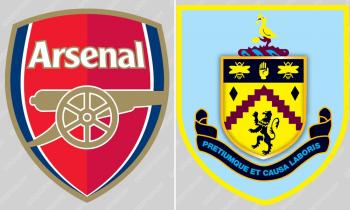 Arsenal vs Burnley logo