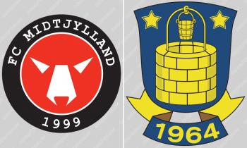 FC Midtjylland vs Brøndby IF logo