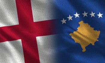 England - Kosovo flag