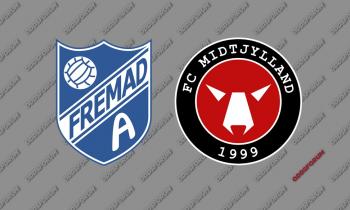 Fremad Amager mod FC Midtjylland i DBU pokalen