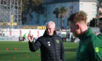 Irlands landstræner Mick McCarthy