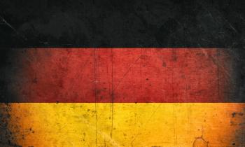 Tyskland flag vintage
