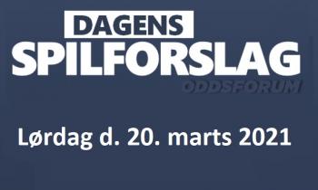 Lørdag d. 20. marts 2021