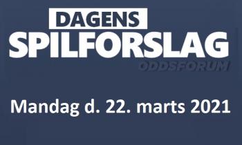 Mandag d. 22. marts 2021