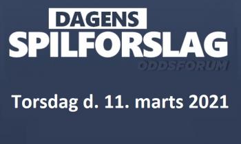 Torsdag d. 11. marts 2021