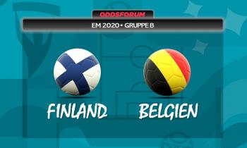 Finland vs Belgien ved EM 2020 i fodbold