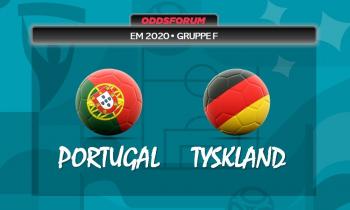 Portugal vs Tyskland ved EM 2020 i fodbold