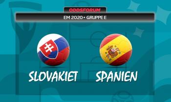 Slovakiet vs Spanien ved EM 2020 i fodbold