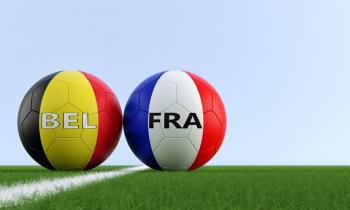 Belgien - Frankrig fodbold