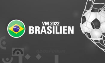 Brasiliens trup, kampe og odds ved VM 2022 i fodbold