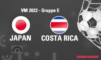 Japan - Costa Rica ved fodbold VM 2022