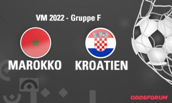 Marokko - Kroatien ved fodbold VM 2022