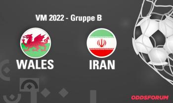 Wales - Iran ved fodbold VM 2022