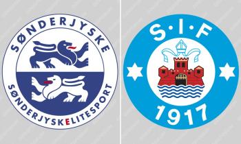 SønderjyskE - Silkeborg logoer