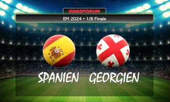 EM 2024 i fodbold. Spanien mod Georgien