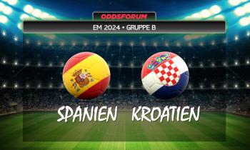 EM 2024 i fodbold. Spanien mod Kroatien