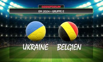 EM 2024 i fodbold. Ukraine mod Belgien