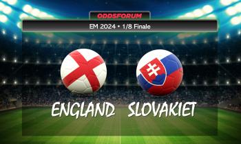 EM 2024 i fodbold. England mod Slovakiet