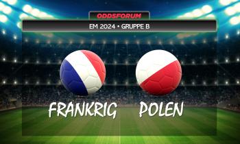 EM 2024 i fodbold. Frankrig mod Polen