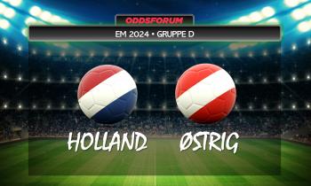 EM 2024 i fodbold. Holland mod Østrig