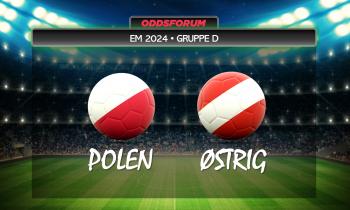 EM 2024 i fodbold. Polen mod Østrig