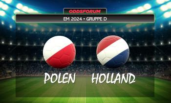 EM 2024 i fodbold. Polen mod Holland