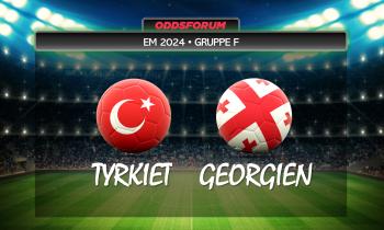 EM 2024 i fodbold. Tyrkiet mod Georgien